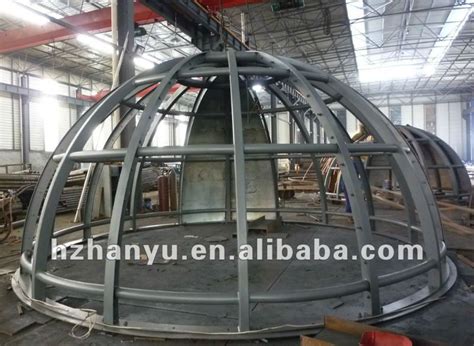 use center hole metal dome fabricators|dome framing types.